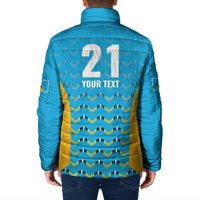 Custom Caribbean Cricket Saint Lucia Padded Jacket Glory is Ours Kings Rule 2025 - Wonder Print Shop