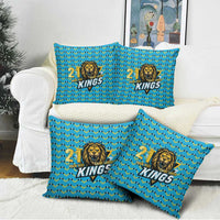 Custom Caribbean Cricket Saint Lucia Pillow Cover Glory is Ours Kings Rule 2025 - Wonder Print Shop