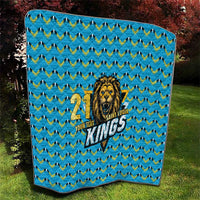 Custom Caribbean Cricket Saint Lucia Quilt Glory is Ours Kings Rule 2025 - Wonder Print Shop