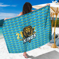Custom Caribbean Cricket Saint Lucia Sarong Glory is Ours Kings Rule 2025 - Wonder Print Shop