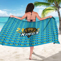Custom Caribbean Cricket Saint Lucia Sarong Glory is Ours Kings Rule 2025 - Wonder Print Shop