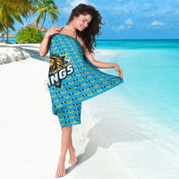 Custom Caribbean Cricket Saint Lucia Sarong Glory is Ours Kings Rule 2025 - Wonder Print Shop