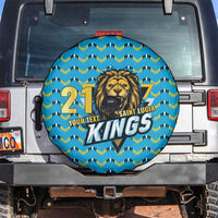 Custom Caribbean Cricket Saint Lucia Spare Tire Cover Glory is Ours Kings Rule 2025 - Wonder Print Shop