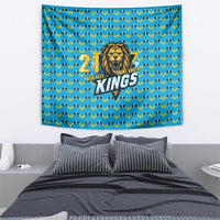 Custom Caribbean Cricket Saint Lucia Tapestry Glory is Ours Kings Rule 2025 - Wonder Print Shop