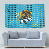 Custom Caribbean Cricket Saint Lucia Tapestry Glory is Ours Kings Rule 2025 - Wonder Print Shop