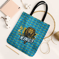 Custom Caribbean Cricket Saint Lucia Tote Bag Glory is Ours Kings Rule 2025 - Wonder Print Shop