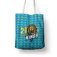 Custom Caribbean Cricket Saint Lucia Tote Bag Glory is Ours Kings Rule 2025 - Wonder Print Shop