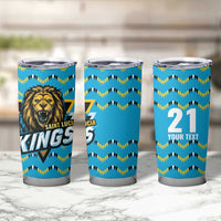 Custom Caribbean Cricket Saint Lucia Tumbler Cup Glory is Ours Kings Rule 2025 - Wonder Print Shop
