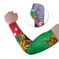 Custom Caribbean Cricket St Kitts and Nevis Arm Sleeves Patriots Reign 2025 - Wonder Print Shop