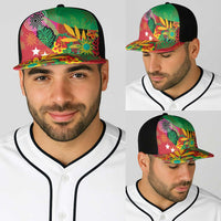 Caribbean Cricket St Kitts and Nevis Baseball Net Cap Patriots Reign 2025 - Wonder Print Shop