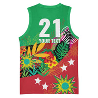 Custom Caribbean Cricket St Kitts and Nevis Basketball Jersey Patriots Reign 2025 - Wonder Print Shop