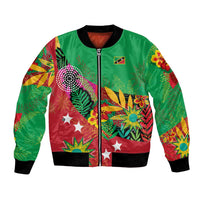 Custom Caribbean Cricket St Kitts and Nevis Bomber Jacket Patriots Reign 2025 - Wonder Print Shop
