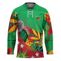 Custom Caribbean Cricket St Kitts and Nevis Hockey Jersey Patriots Reign 2025 - Wonder Print Shop