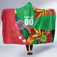 Custom Caribbean Cricket St Kitts and Nevis Hooded Blanket Patriots Reign 2025 - Wonder Print Shop
