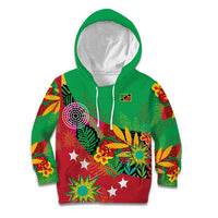 Custom Caribbean Cricket St Kitts and Nevis Kid Hoodie Patriots Reign 2025 - Wonder Print Shop