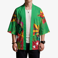 Custom Caribbean Cricket St Kitts and Nevis Kimono Patriots Reign 2025 - Wonder Print Shop