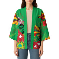 Custom Caribbean Cricket St Kitts and Nevis Kimono Patriots Reign 2025 - Wonder Print Shop