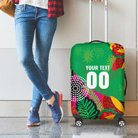 Custom Caribbean Cricket St Kitts and Nevis Luggage Cover Patriots Reign 2025 - Wonder Print Shop