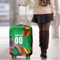 Custom Caribbean Cricket St Kitts and Nevis Luggage Cover Patriots Reign 2025 - Wonder Print Shop