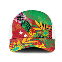 Caribbean Cricket St Kitts and Nevis Mesh Trucker Cap Patriots Reign 2025 - Wonder Print Shop