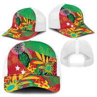 Caribbean Cricket St Kitts and Nevis Mesh Trucker Cap Patriots Reign 2025 - Wonder Print Shop