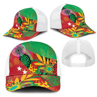 Caribbean Cricket St Kitts and Nevis Mesh Trucker Cap Patriots Reign 2025 - Wonder Print Shop