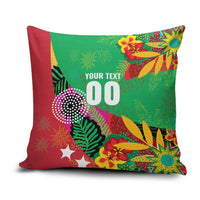 Custom Caribbean Cricket St Kitts and Nevis Pillow Cover Patriots Reign 2025 - Wonder Print Shop