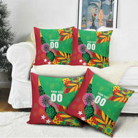 Custom Caribbean Cricket St Kitts and Nevis Pillow Cover Patriots Reign 2025 - Wonder Print Shop