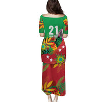 Custom Caribbean Cricket St Kitts and Nevis Puletasi Patriots Reign 2025 - Wonder Print Shop