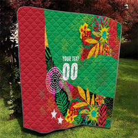 Custom Caribbean Cricket St Kitts and Nevis Quilt Patriots Reign 2025 - Wonder Print Shop