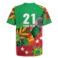 Custom Caribbean Cricket St Kitts and Nevis Rugby Jersey Patriots Reign 2025 - Wonder Print Shop