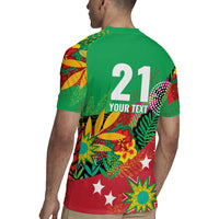 Custom Caribbean Cricket St Kitts and Nevis Rugby Jersey Patriots Reign 2025 - Wonder Print Shop