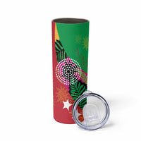 Custom Caribbean Cricket St Kitts and Nevis Skinny Tumbler Patriots Reign 2025 - Wonder Print Shop