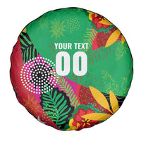 Custom Caribbean Cricket St Kitts and Nevis Spare Tire Cover Patriots Reign 2025 - Wonder Print Shop