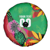 Custom Caribbean Cricket St Kitts and Nevis Spare Tire Cover Patriots Reign 2025 - Wonder Print Shop