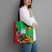 Custom Caribbean Cricket St Kitts and Nevis Tote Bag Patriots Reign 2025 - Wonder Print Shop