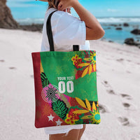 Custom Caribbean Cricket St Kitts and Nevis Tote Bag Patriots Reign 2025 - Wonder Print Shop