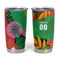 Custom Caribbean Cricket St Kitts and Nevis Tumbler Cup Patriots Reign 2025 - Wonder Print Shop