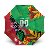 Custom Caribbean Cricket St Kitts and Nevis Umbrella Patriots Reign 2025 - Wonder Print Shop