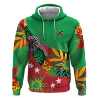 Custom Caribbean Cricket St Kitts and Nevis Zip Hoodie Patriots Reign 2025 - Wonder Print Shop