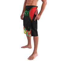 Custom Caribbean Cricket St Kitts and Nevis Lavalava Two Islands One Fire Patriots Crown 2025 - Black - Wonder Print Shop