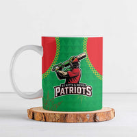 Custom Caribbean Cricket St Kitts and Nevis Ceramic Mug Two Islands One Fire Patriots Crown 2025 - Green - Wonder Print Shop