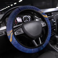 Women’s Cricket Barbados Floral Series Steering Wheel Cover Royal Blue Pride of Barbados