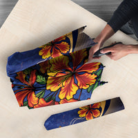Custom Women’s Cricket Barbados Floral Series Umbrella Royal Blue Pride of Barbados