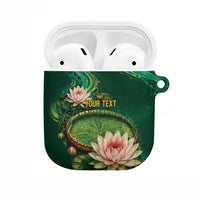 Custom Women’s Cricket Guyana Floral Series AirPods Case Victoria Amazonica Giant Water Lily