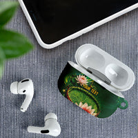 Custom Women’s Cricket Guyana Floral Series AirPods Case Victoria Amazonica Giant Water Lily