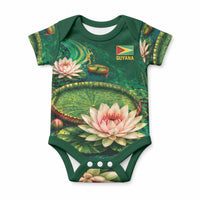 Custom Women’s Cricket Guyana Floral Series Baby Onesie Victoria Amazonica Giant Water Lily