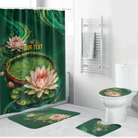 Custom Women’s Cricket Guyana Floral Series Bathroom Set Victoria Amazonica Giant Water Lily