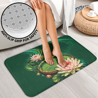 Custom Women’s Cricket Guyana Floral Series Bathroom Set Victoria Amazonica Giant Water Lily