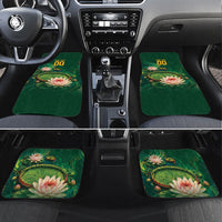 Custom Women’s Cricket Guyana Floral Series Car Mats Victoria Amazonica Giant Water Lily